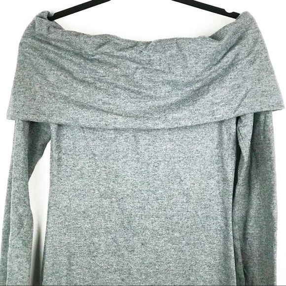 Fashion Nova Gray Off Shoulder Dress‎ - Picture 3 of 8